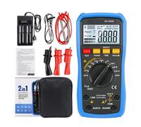 Generic Voltmètre Numérique Professionnel, Multimètre à Plage Automatique, Testeur D'isolation pour la Réparation Automobile, 2500V, 50GΩ (SK-505B)