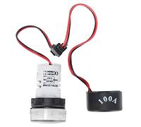Generic Voyant de Signal Rond Actuel, Indicateur de Signal de Courant Lampe Ronde Universelle 2 (WHITE)
