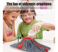 Generic Vulcano Science Kit DIY Geology Chemical Toys for Children Boys Girls, Educational Volcanic Experiments for Beginner Scientists, Homeschofing with Plusieurs Kits D'accessoires pour des
