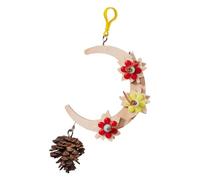Generic Wellensittichspielzeug - Ensemble de jouets pour perruches colorées, pièces en bois sûres et non toxiques, design interactif amusant | Activité stimulante pour perruches, exercice d'enrichisse