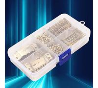 Generic WJ-30021 Ensemble de Crochets pour Cadres Photo avec 100 Cintres en Dents de Scie Double Face et 200 Vis pour Accrocher des Photos, des Affiches, Toile Couleur or