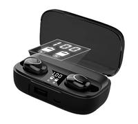 Generic X10 - Écouteurs intra-auriculaires Bluetooth 5.2 avec suppression du bruit - Noir