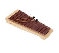 Generic Xylophone en Bois pour Débutants, Instrument de Percussion Orff en Bois de Pin 13 Tons de Type Boîte à Pas Aigu avec Sac de Rangement pour Enfants, Cadeaux D'enseignement