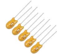 Generic XYWHPGV Condensateur au tantale 10uF, condensateur électrolytique radial jaune 35V 2 broches Condensateurs à billes de tantale trempés 5pcs(3a895 d9cfb 5b5c4 18b08 67f0a 44153