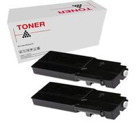 Genérico 106R03528 / 106R03516 / 106R03500 Lot de 2 cartouches de toner compatibles avec Xerox VersaLink C400 / C405 (10,5 K)