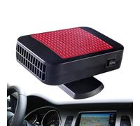 Generico 12 V Chauffe Voiture | Rotation 360 Degrés Portables 12 V | Chauffage Dégivrant Auto,pour L Hiver Froid Camion Camping Trailarisme Et Pare-Brise Quotidien