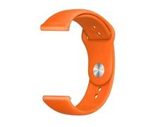 Genérico 18MM Soft Silicone Band For Smart Watch Strap Sport Bracelet For 4S/Venu 2s Wrist Bands 18 Mm(Orange-10)