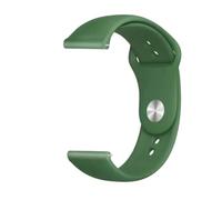 Genérico 18MM Soft Silicone Band For Smart Watch Strap Sport Bracelet For 4S/Venu 2s Wrist Bands 18 Mm(Army-green-1)