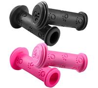 Generico 2 poignées souples pour vélo 10 x 2,2 cm - Couvre-guidon ergonomique pour enfants filles garçons pièces de rechange pour vélos légers avec glands imperméables Mountain Cruiser Expert