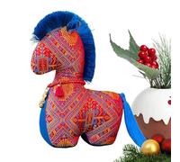 Genérico 2026 Animal de compagnie de l'année du cheval Décoration de table | Poupée décorative du printemps et du Nouvel An pour chambre à coucher, salon, bureau, canapé, lit enfants et collectionneurs