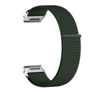 Genérico 20mm Nylon Strap For MK 2S/Fenix 7S/6S/6S Pro Bands For Fenix 5S/5S Plus Replacement Watchband Bracelet(Green1)
