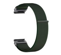 Genérico 20mm Nylon Strap For MK 2S/Fenix 7S/6S/6S Pro Bands For Fenix 5S/5S Plus Replacement Watchband Bracelet(Green)
