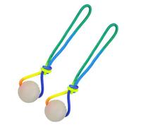 Generico 2pcs Dog Balls Rubber Chew Toy For Small, Medium, And Large Dogs, Bouncing Teeth Cleaning Balls For Interactive Play, Stress Relief And Entertainment, 30 x 6 cm