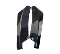 Generico 2Pièces Wrap Angle Splitter pour Ford Focus St Mk4 Focus Mk2 S Focus MK2 MK3 MK4 Focus MK2, Voiture Pare-Chocs Arrière Diffuseur Séparateur Anti-Crash, Accessoire Voiture,Bright Black