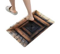 Genérico 3D Illusion Fußmatte - 40 x 60 cm Rutschfest Teppich Kreatives 3D Muster Robust Anti-Rutsch Oberfläche Für Eingangsbereich Küche Bad Terrasse Halloween Dekoration | Praktisch Alltag