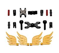 Genérico 3D Printed Action Figure Accessories Robot Articulated Figures, DIY Stress Relief Plaything, Posable Mobile Collectible Ornement, Precision Craft Build | Parfait pour afficher, bureau