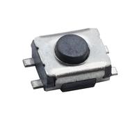 Generico 5 boutons tactiles argent 3 x 4 x 2 mm SMD PCB 4 broches micro interrupteur bouton-poussoir ON-OFF