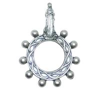Generico 90.124.30 023 chapelet à doigt dix prière madonna apparition de lourdes argent