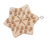 Generico à mâcher pour | Jeu en bois avec bouchons amovibles, pour cage, stimulation mentale, activité physique, prévention ennuyer, santé bec, enrichissement de l'environnement,