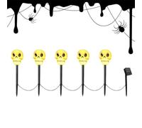 Generico A Piquet d'Halloween 5 Sculptures Lumineuses Imperméables Effrayantes