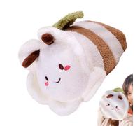 Generico Abeille Peluche, Coussin doux en forme d'animal de collection pour chambre d'enfant, voiture, table, maison, école, bureau, bar, bibliothèques, canapés, étagères, vitrines