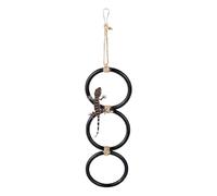 Generico Accessories for Tank | Ajustable Link Hammock, Climbing Ring,for Reptiles Terrestrial Arboreal in Continuous Ring Structure That Mimics Narrow Spaces, Promodoor Outdoor Home Turtle Hammock
