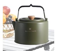 Genérico Acier inoxydable 304 1 l | Bouilloire de camping avec infuseur | Ustensiles de cuisine pour randonnée, voyages, pique-nique en camping, bouilloire pour poêle et feu de camp