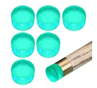 Generico Acrylic Pool Cue Tip, Compact Billiard Replacement, 0,57 pouces Tips with Anti-Scratch Build, Durable Cue Tip with Lightweight Material, Cues Accessories for Players And Family