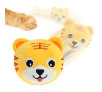 Genérico Active Moving Pet Peluche Jouet Interactive Rechargeable Sound Bouncing Ball for Dogs and Cats, Self-Moving Squeaky Plush Toy for Indoor Playtime in Home, Apartment, or Living Room