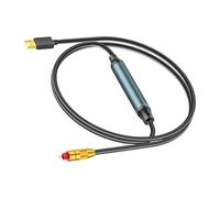 Generico Adaptateur Audio USB - Câble Convertisseur Optique USB | Adaptateur Audio Jack | Multipuric À Émetteur Optique | Adaptateur Optique Intuitif Pour Ordinateur Portable, Ordinateur