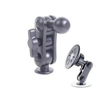 Genérico Adaptateur de boule pour support de téléphone de voiture, résistant aux chocs et bras extensible, base de support sur grille d'aération | Enregistrement vidéo navigation voyage en famille