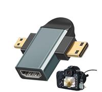 Genérico Adaptateur de projecteur, convertisseur de connecteur de la tablette 4K 30 Hz 2-en-1 de la tablette Adaptateur mâle de type D de type C pour l'écran de l'appareil photo