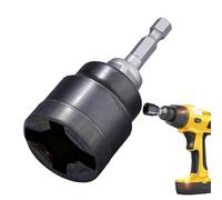 Generico Adaptateur pour Jack à Ciseaux - Adaptateur pour Perceuse Stabilisateur pour Résistant à la rouille, Attaque de Changement de Convertisseur | à Cabine Stabilisateur JCK à Ciseaux