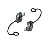 Generico Adaptateur USB à 90 Degrés | Câble adaptateur portable avec cordon anti-chute - Ordinateur pour ordinateur portable tablette portable ordinateur portable bureau maison