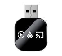 Generico Adaptateur vidéo pour écran de voiture - adaptateur de voiture sans fil | Dongle Plug and Play : adaptateur miroir de l'écran de voiture, déplacements quotidiens en ville