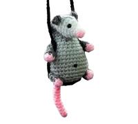 Generico Adorable à accrocher à la voiture - pendentifs de souris vue arrière, pour accrocher le miroir | Mignon esthétiques à la main pour la décoration du tableau de bord d, C, riferimento