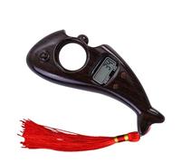 Generico Affichage numérique pour méditation, compteur de prières portables | Résine Bouddha Pearls, perles de type rouleau pour méditation, relaxation,