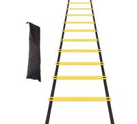 Generico Agility Ladder, Sac de rangement inclus Instant Set-up Exerciser, Football Ladder Speed Training for Sports, Instant Set-up Football Soccer, Tennis Hockey Badminton Soccer Basketball