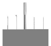 Genérico Aiguille d'appât - Appareils de 6,8 x 2,8 x 0,6 pouces | Outil de cbo, jeu d'aiguilles, outil pour matériel de PDG de poissons, kit d'appâts