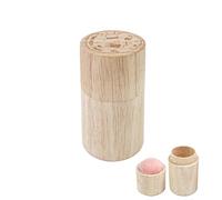 Generico Aiguilles à coudre - Laine de bois 4 x 4 x 8,5 cm | Boîte à aiguilles, outil à coudre portable | Pochettes artisanales pour quilting, broderie, artisanat, utilisation passe-temps