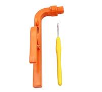 Generico Aiguilles à Crochet - 2 Pièces, Crochet Multi-Usages, Aiguilles à Tricoter Ergonomiques pour Tricot avec Anneau Magique 3 en 1 | Crochets de Tension au Crochet pour Voyage à la maison de