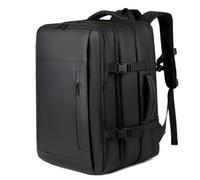 Generico Air Compression Backpack, Anti-Theft Sealed Backpack, Expandable Vacuum Compression Daypack, Lockable Anti-Theft Backpack for Travel, Secure Storage Bag, Water-Resistant Backpack for Laptops,