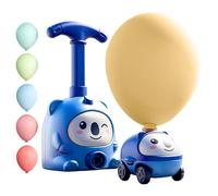 Genérico Air Powered Car Toy - Balloon Launcher Racing Vehicle Set | DIY Stem Educational Toy for Boys Girls with Balloon Powered Action for Home School Classroom Learning Play Activity Gift Idea Fun