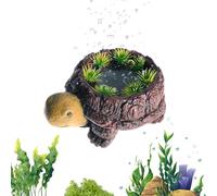 Generico Air Stone, Quiet Small Resin Bubble Stones, 6,3 x 4,3 x 1,9 Inches Turtle Shape Aquarium Stones with Build, Oxygen Diffuser with Efficient Design, Air Stone for Buckets Home Office
