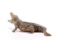 Generico Alligator Action Figure - Crocodile Toy With Movable Jaw, Wildlife Animal Figurine | Educational Collectible Science for Children Kids Learning Play Adventure