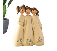 Generico Amico Ange Figurine - Soeur Cadeaux, Statue Ange pour Célébrer Les Fournitures Commémoratives Amitié des Sœurs