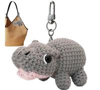 Generico Amigurumi | Charm sac à main crochet | Porte-clés en peluche artisanal avec pendentif - Accessoire pour voiture, sac à dos pour homme et femme amoureux animaux, Grand avec