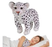 Generico Animal de tigre - en peluche de 11,81 pouces, adorable jouet de zoo, embrassable avec des caractéristiques détaillées | Décoration accueillante encourageante qui soutient