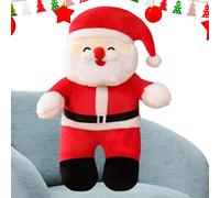 Genérico Animal du Père Noël : peluche de 50 cm, Père Noël qui chante interactif, coussin, longue queue décorative pour les fêtes, mot-clé | Oreiller en peluche de Noël pour dormir