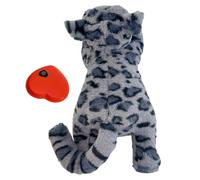Generico Animal en Peluche avec Rythme Cardiaque, Chiot endormi Compagnon - Jouet en Peluche avec Rythme Cardiaque pour Chien | Aide à Le Stress et à Calmer Le Sommeil des Animaux
